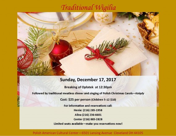 Traditional wigilia 2017